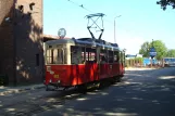 Katowice tram line T38 with railcar 1118 "Hildka" at Powstańców Śląskich (2008)