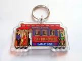 Keyring: San Francisco cable car Powell-Hyde  (2023)