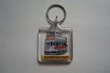 Keyring: Skjoldenæsholm bilevel rail car 50 (2003)