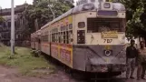 Kolkata railcar 707 at Belgatchia (1998)
