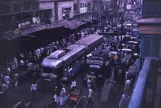 Kolkata tram line 4 on Rabindra Sarani (1980)