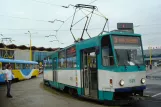 Košice tram line 3 with railcar 619 at Staničné námestie (2011)