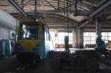 Kostiantynivka railcar 005 inside the depot (2011)