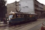 Kraków extra line 6 with articulated tram 248 on Uliga Zwierzyniecka (1984)