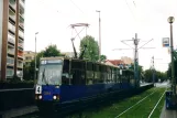Kraków tram line 4 with railcar 384 at Bronowice (2004)
