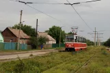 Kramatorsk tram line 3 with railcar 0050 on Tsentralna Street (2012)