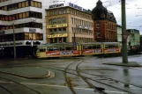 Krefeld tram line 044  near Hauptbahnhof Ostwall/Am Hauptbahnhof (1988)