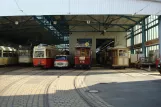 Leipzig railcar 1464 on Straßenbahnmuseum Leipzig-Möckern (2008)