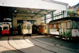 Leipzig railcar 1601 on Straßenbahnmuseum Leipzig-Möckern (2001)