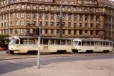 Leipzig railcar 2144 near Hauptbahnhof (1990)