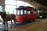 Liège horse tram 11 in Musée des Transports en Commun (2010)