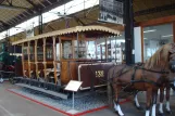 Liège horse tram 132 in Musée des transports en commun du Pays de Liège (2010)