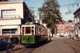 Lille museum tram 432 in front of Saint Maur (1981)