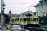 Linz tram line 50 with railcar XIV at Bergbahnhof Urfahr (2004)