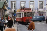 Lisbon Colinas Tour with railcar 5 on Rua Condes de Monsanto (2013)