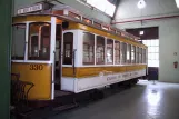 Lisbon railcar 330 in Museu da Carris (2003)