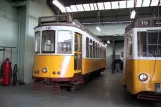 Lisbon railcar 348 in Museu da Carris (2003)