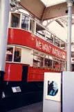 London bilevel rail car 1025 in London Transport Museum (1985)