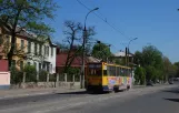 Luhansk tram line 13 with railcar 179 on Kirova Ulitsa (2011)