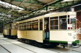 Magdeburg railcar 70 on Museumsdepot Sudenburg (2003)