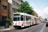 Mainz tram line 50 with articulated tram 278 at Nerotalstraße (2003)