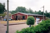 Malmköping railcar 11 the depot Museispårvägen Malmköping (1995)