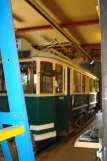 Malmköping railcar 37 inside Hall III (2009)