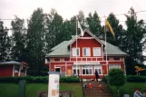 Malmköping the entrance to Museispårvägen Malmköping (1995)