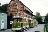 Malmö Museispårvägen with railcar 100 at Banérskajen (2003)
