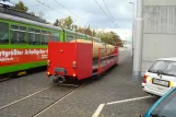 Mannheim freight car 399 at the depot Möhlstraße (2009)