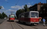 Mariupol railcar 561 at Tretia brama (2012)