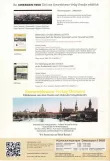Menu card: Dresden Museumsgastronomie Dresden 1900. Last page in menu (2015)