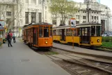 Milan tram line 29/30 with railcar 1944 at Centrale Piazza Quattro November, Centrale FS (2009)