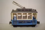 Model tram: Gothenburg seen from the side (1979)