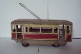 Model tram: Odense, side view (1930-1940)