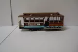 Model tram: San Francisco cable car 11 since Smirnoff Sign of good taste (2000)