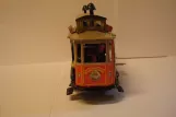 Model tram: San Francisco cable car 8, the front (2013)
