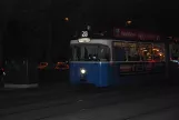 Munich party line 28 with articulated tram 2005 on Barer Straße (2014)