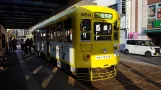 Nagasaki tram line 5 with railcar 363 at Nishihamano-Machi (2017)