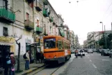 Naples tram line 4 with railcar 986 at San Giovanni a Teduccio C.S.C. Giovanni (2005)