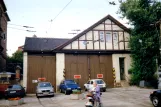 Naumburg (Saale) in front of Naumburger Straßenbahn (1993)