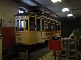 Naumburg (Saale) railcar 17 inside the depot (2023)