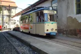 Naumburg (Saale) railcar 50 at Naumburger Straßenbahn (2014)