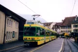 Neuchâtel regional line 215 with railcar 502 at Boudry (2006)