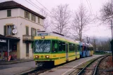 Neuchâtel regional line 215 with sidecar 551 at Colombier (2006)