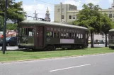 New Orleans line 12 St. Charles Streetcar with railcar 903 on Howard Avenue (2010)
