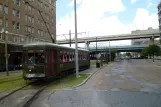 New Orleans line 12 St. Charles Streetcar with railcar 948 at St Charles at Lee Circle (2010)