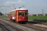 New Orleans line 2 Riverfront with railcar 462 near Mississippi (2010)