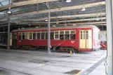 New Orleans railcar 451 inside the depot Willow street, Carrollton (2010)