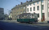 Nordhausen museum tram 23 on Grimmelallee (2001)